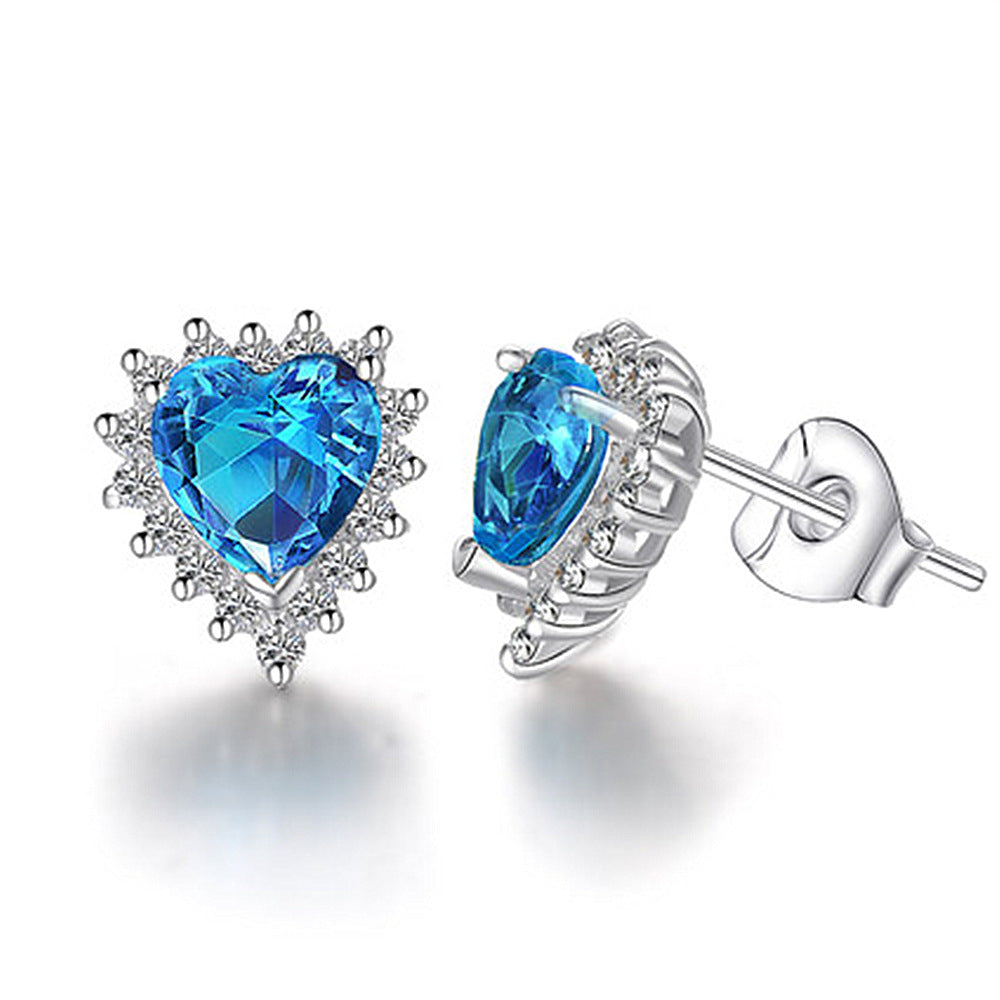 Saphira Vale Set | Weißgold