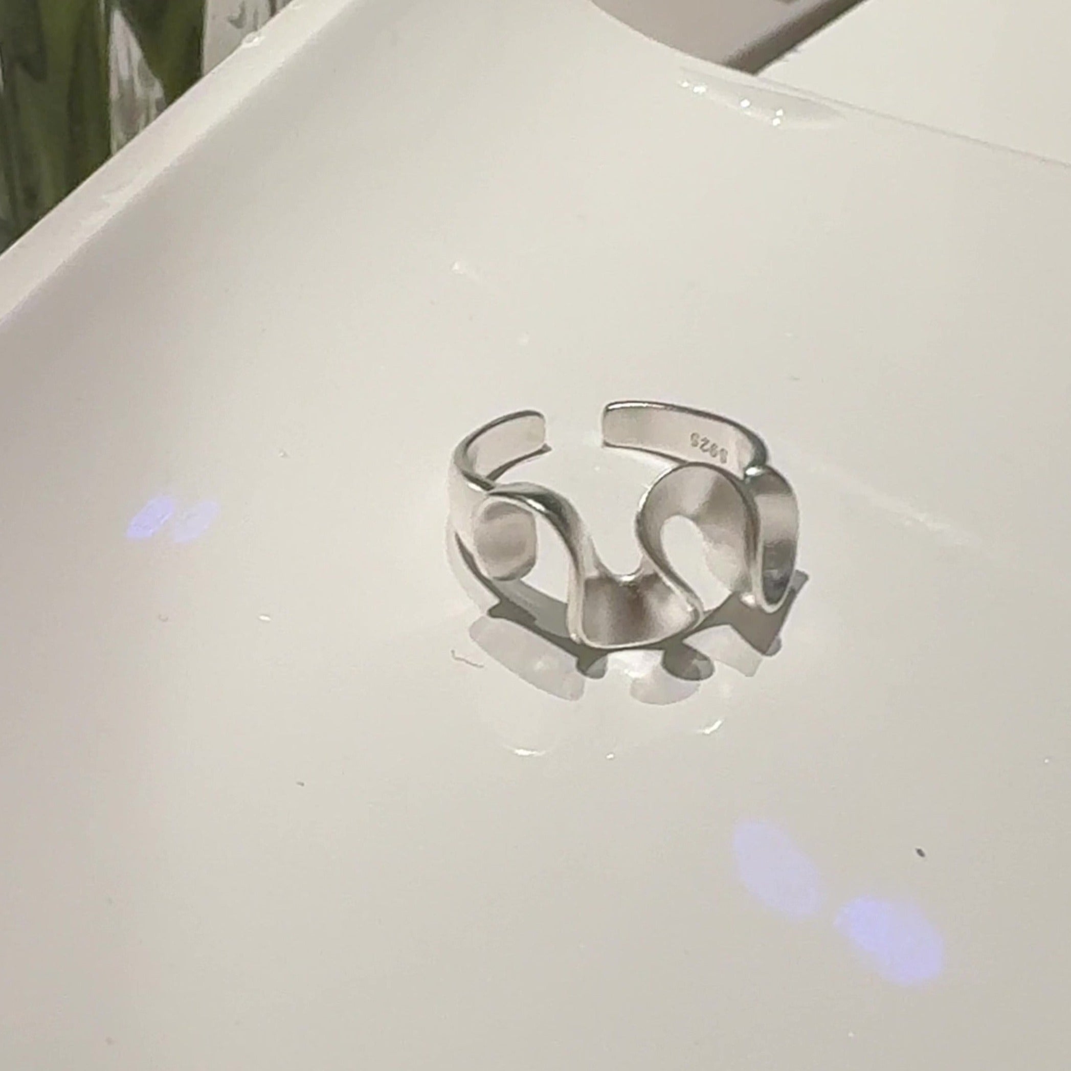 Wasserrippel-Ring