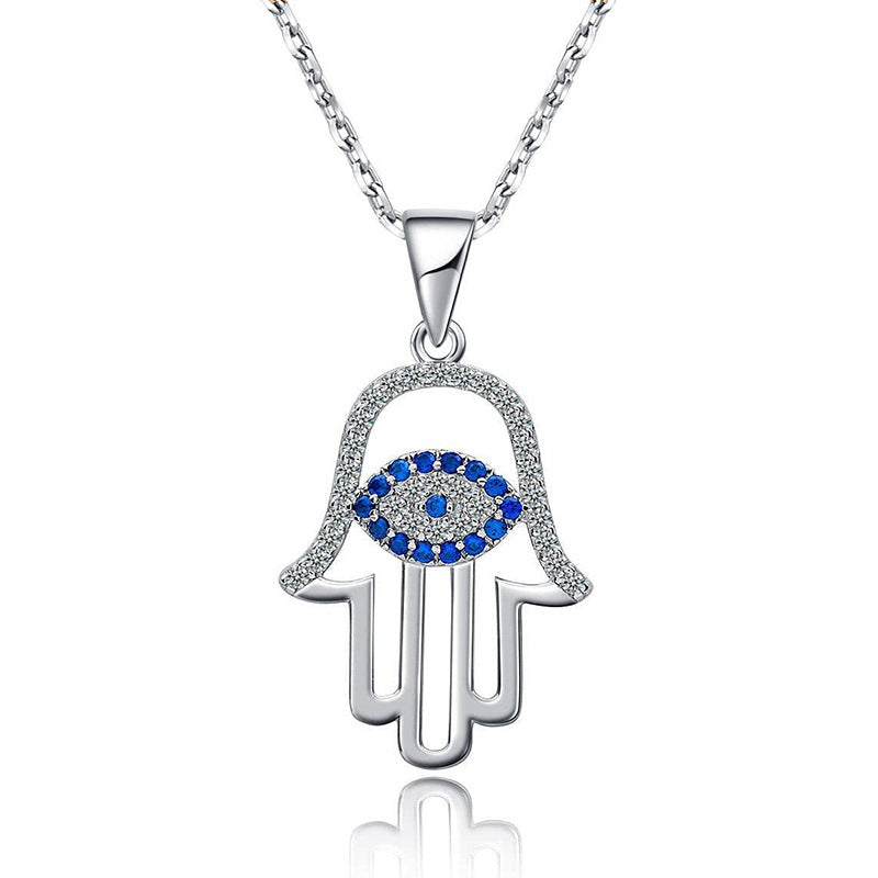 Die Alina Hamsa Halskette in Silber - Zeitlose Eleganz und Schutz