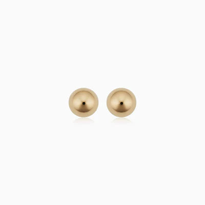 Haben eine Kugel Ohrstecker | Gold 16k