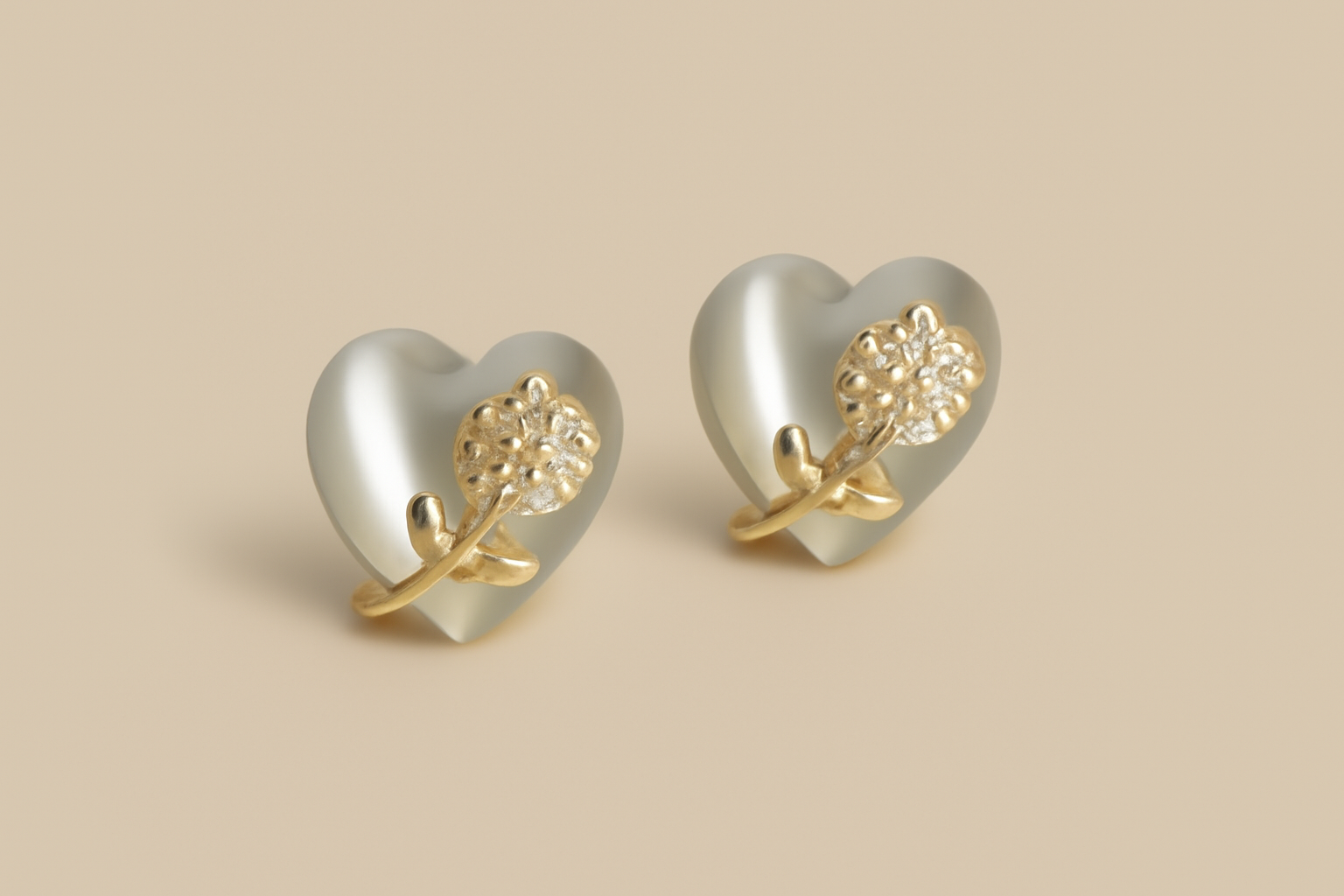 Funkelnde Zirkonia-Ohrringe im französischen Vintage-Stil