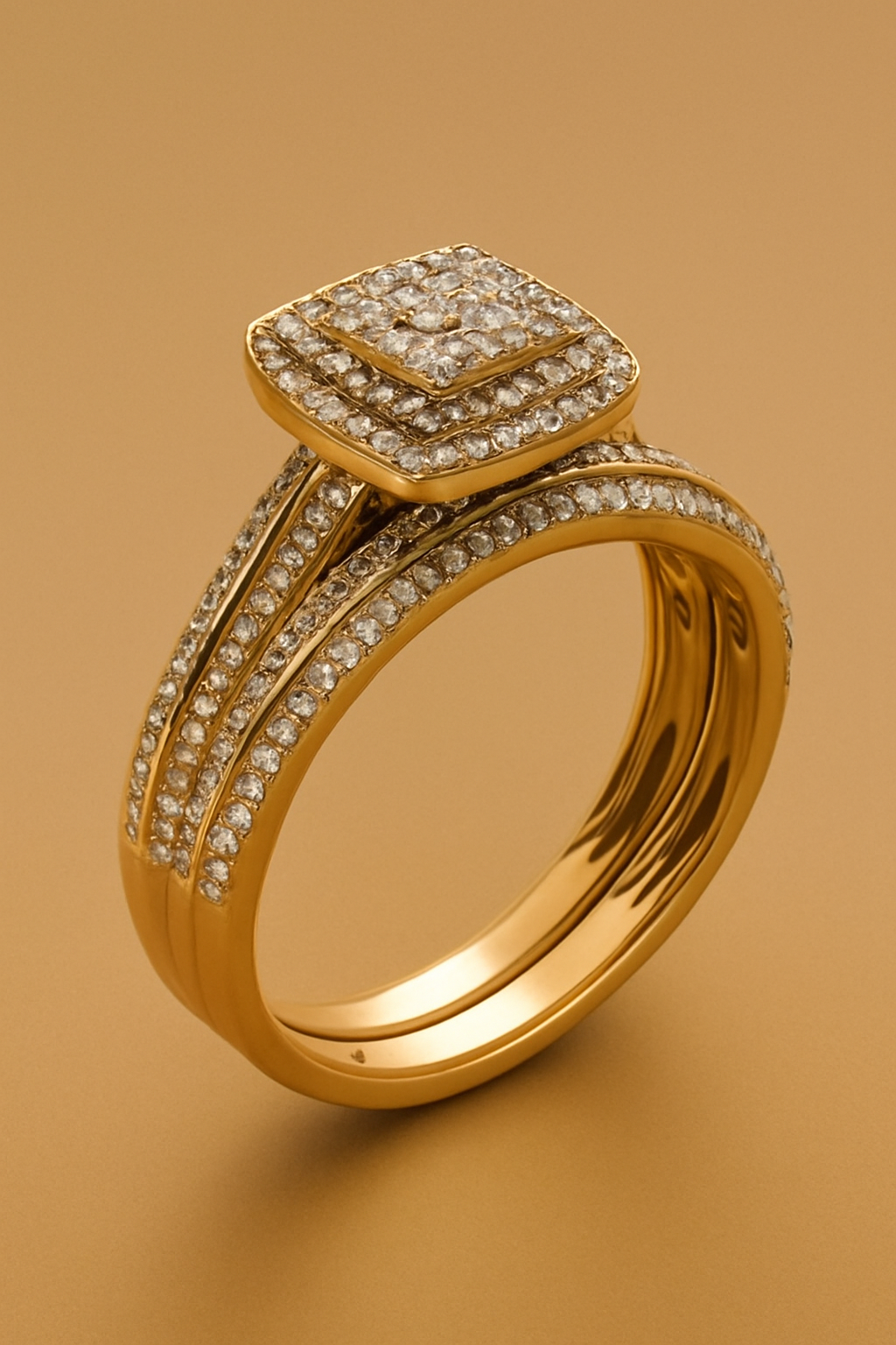 2-teiliges Boho-Ring-Set für Frauen