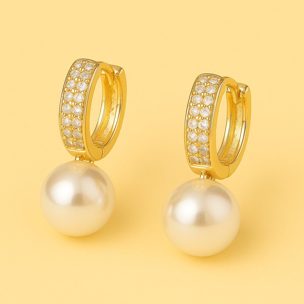 Klassische und minimalistische Ohrringe für Frauen - Vintage-inspiriertes Design