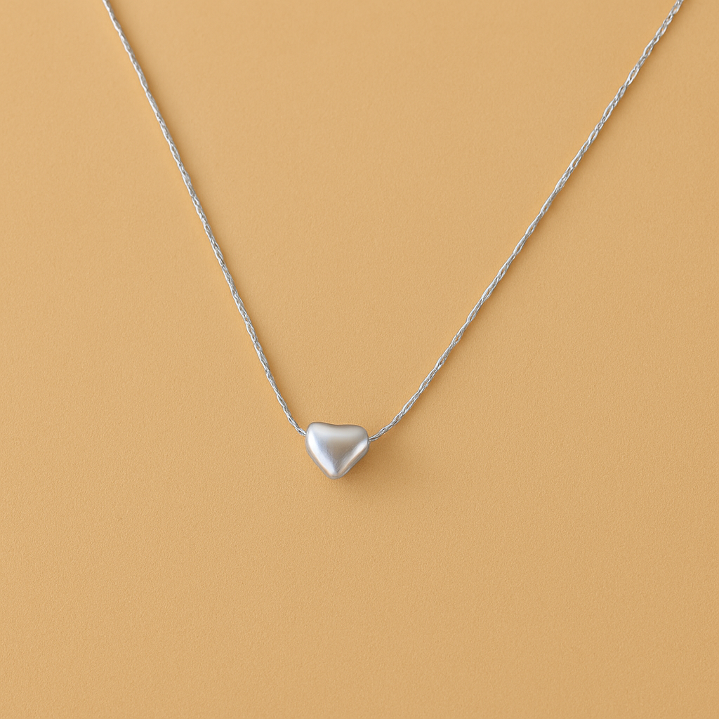 Eleganter Herz-Anhänger Halskette