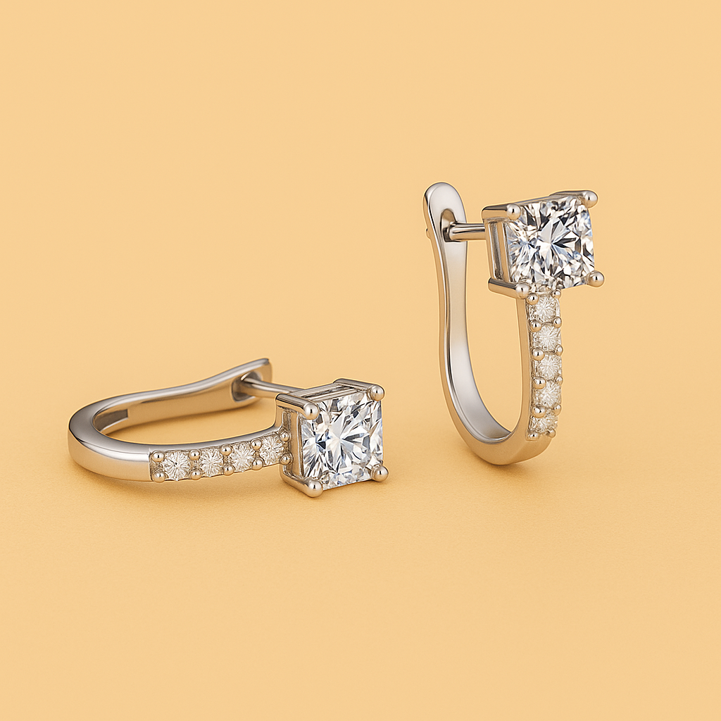 Lara Geometrische Ohrringe in U-Form