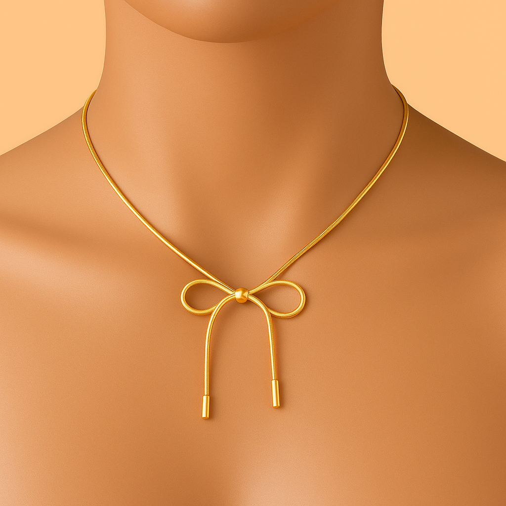 Zea Damesketting - Schaduwrijke Strikhanger