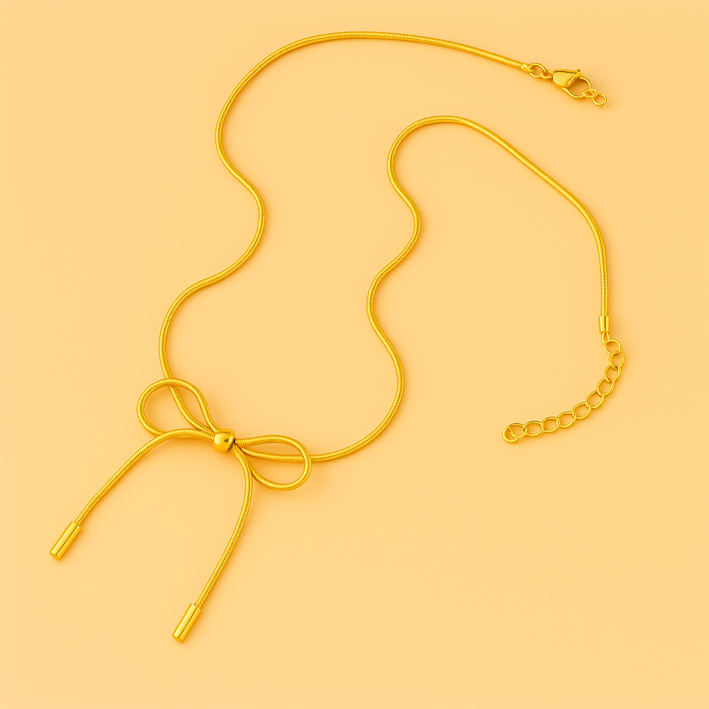 Zea Damesketting - Schaduwrijke Strikhanger