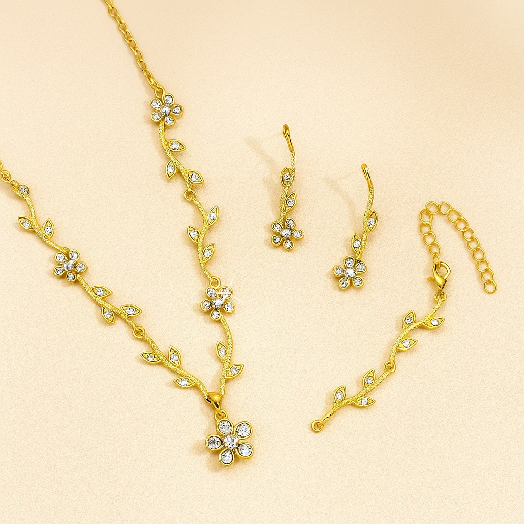 Luxuriöses 3-teiliges Schmuckset