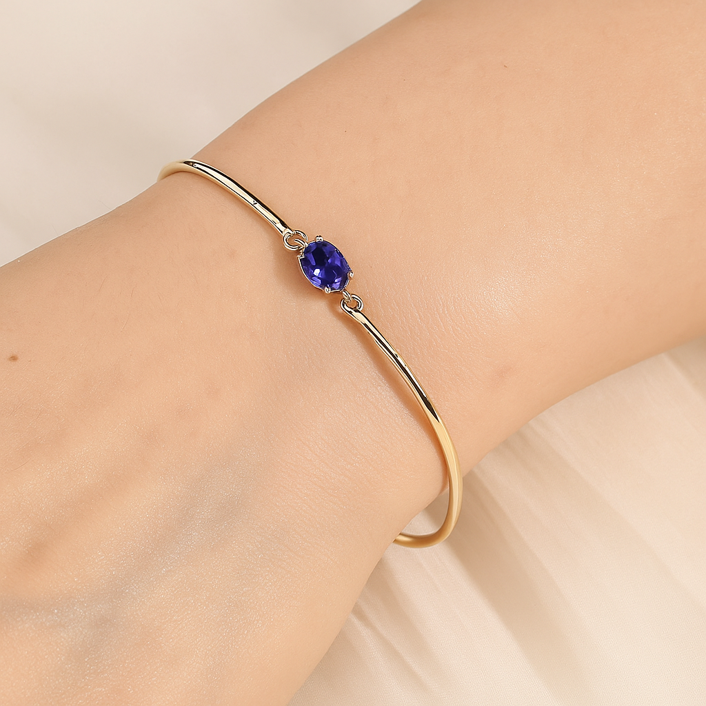 Elegantes ovales Cubic-Zirkonia-Armband für Frauen