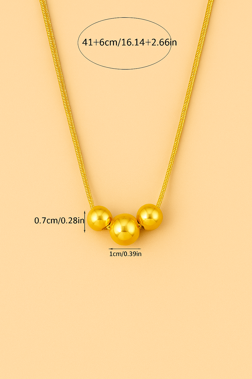 Fein geschichtete Perlenkette - zarter Schlüsselbein-Look