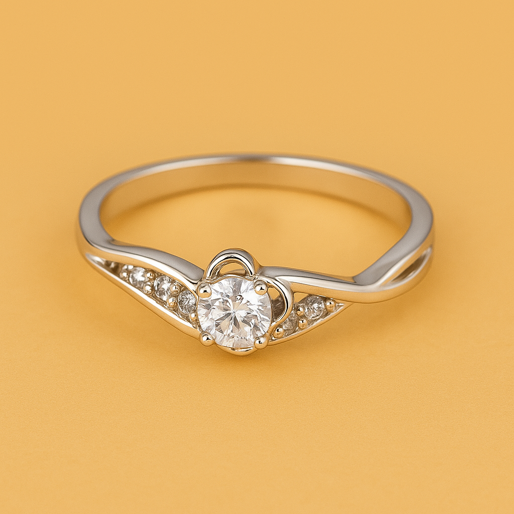 Koreanischer Nischenring für Frauen