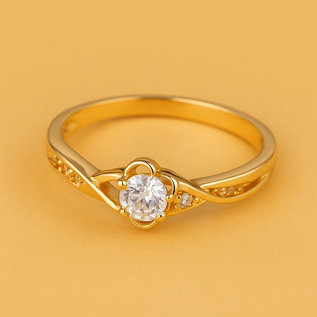 Koreanischer Nischenring für Frauen