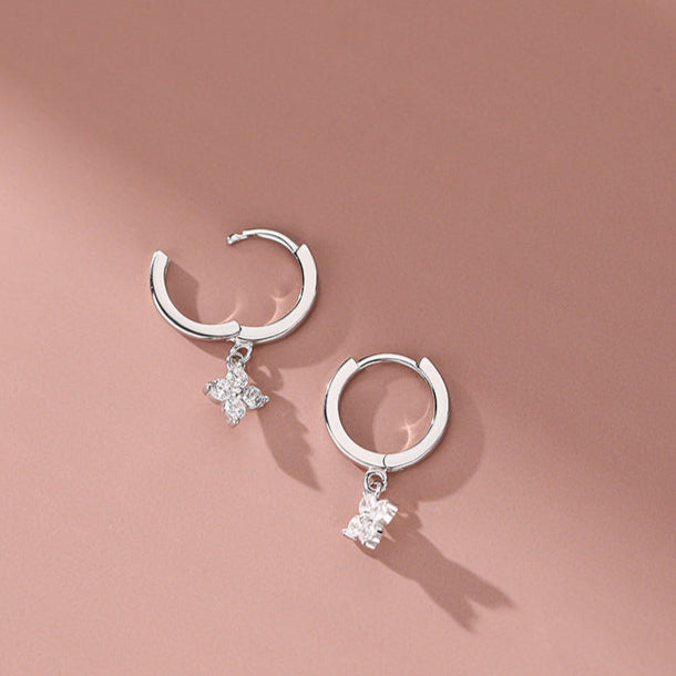 Kleeblättchen - Silber