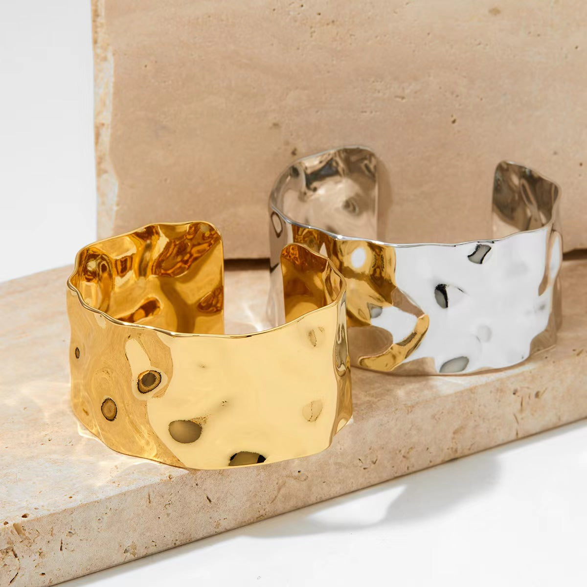 Diana Manschetten - vergoldet