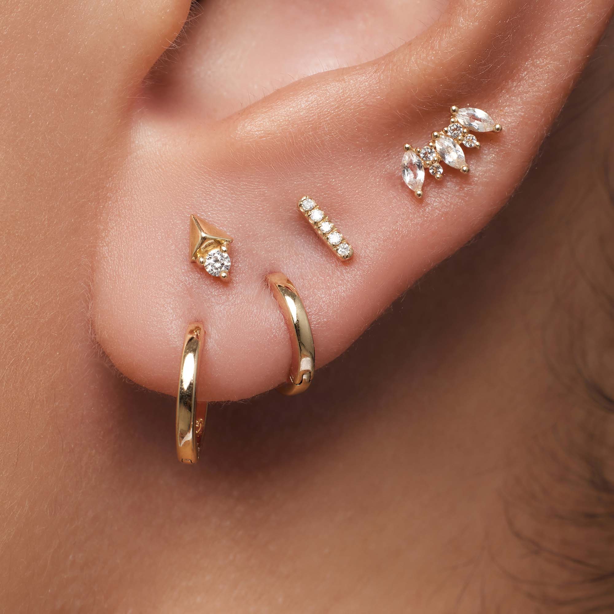 Kronenpiercing | Gold