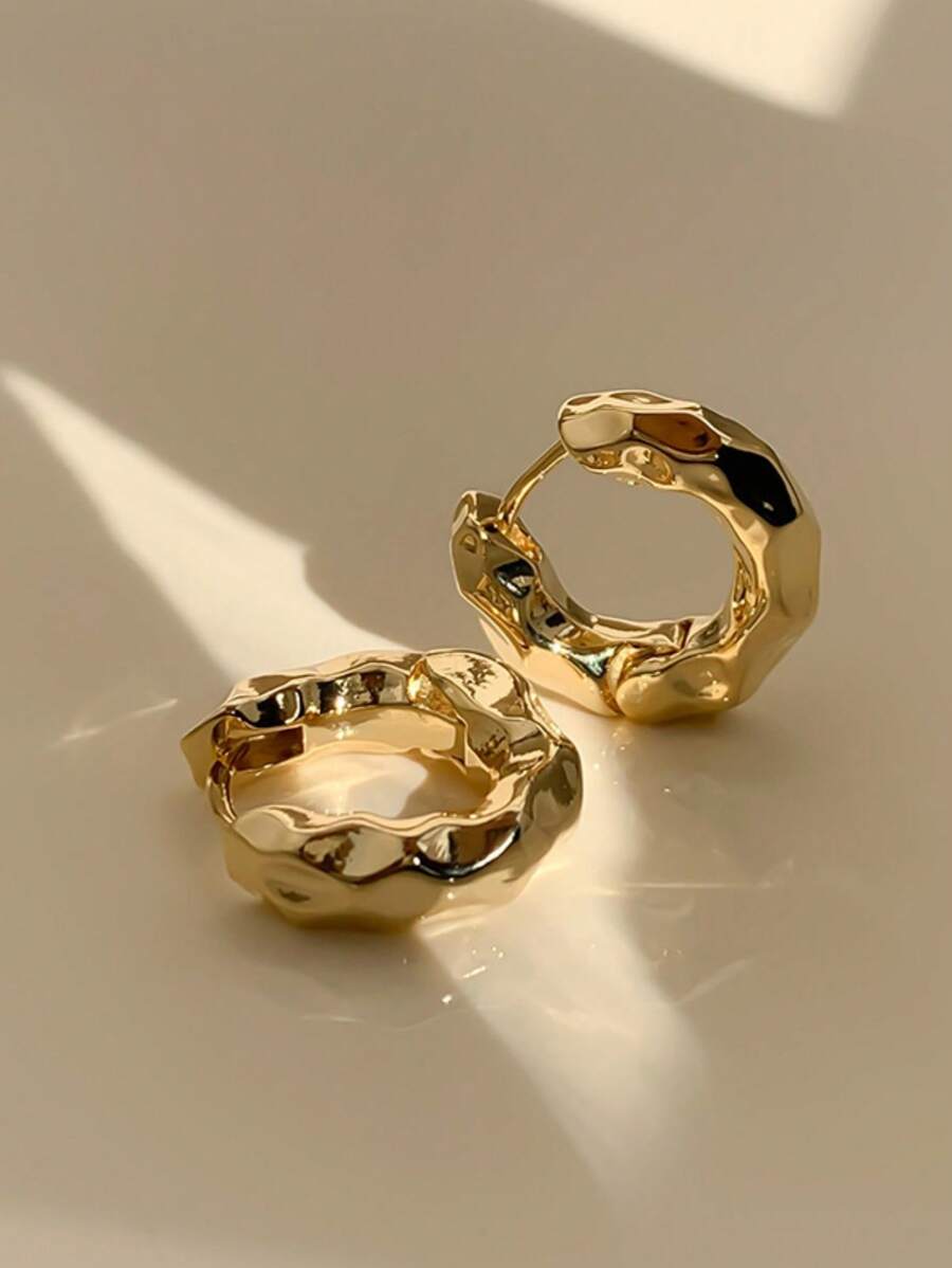Holly Hoop Ohrringe | Vergoldet