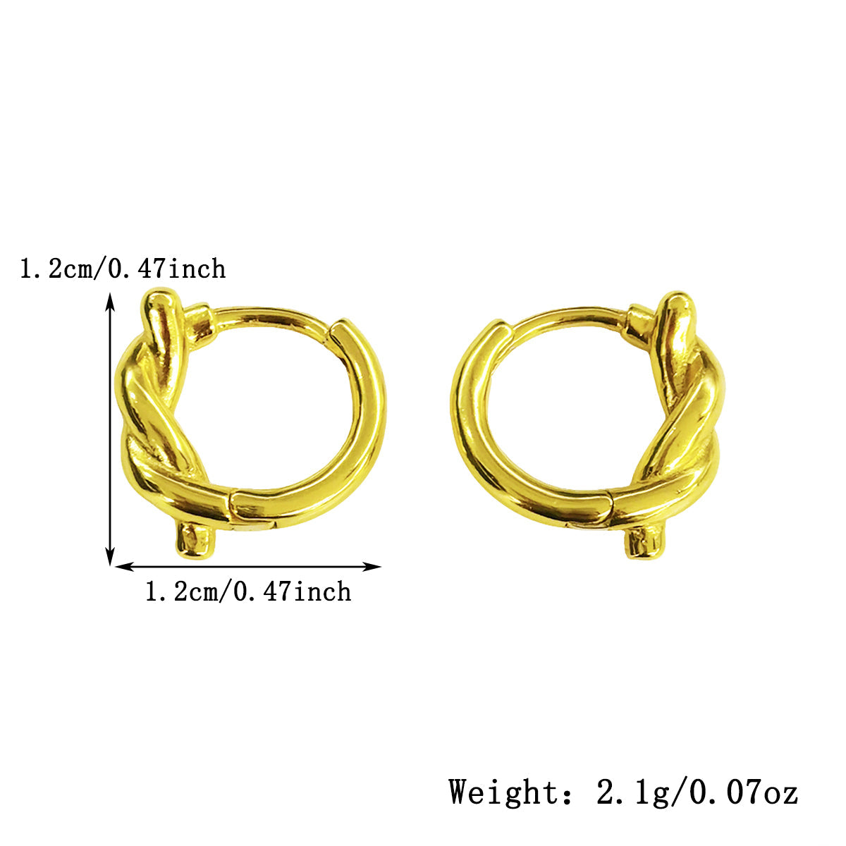 Luna Sleeper Ohrringe - Silber