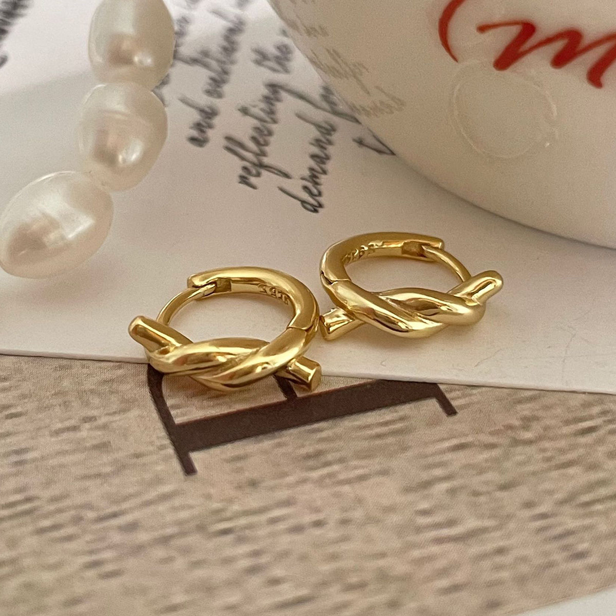 Luna Sleepers Ohrringe - Gold