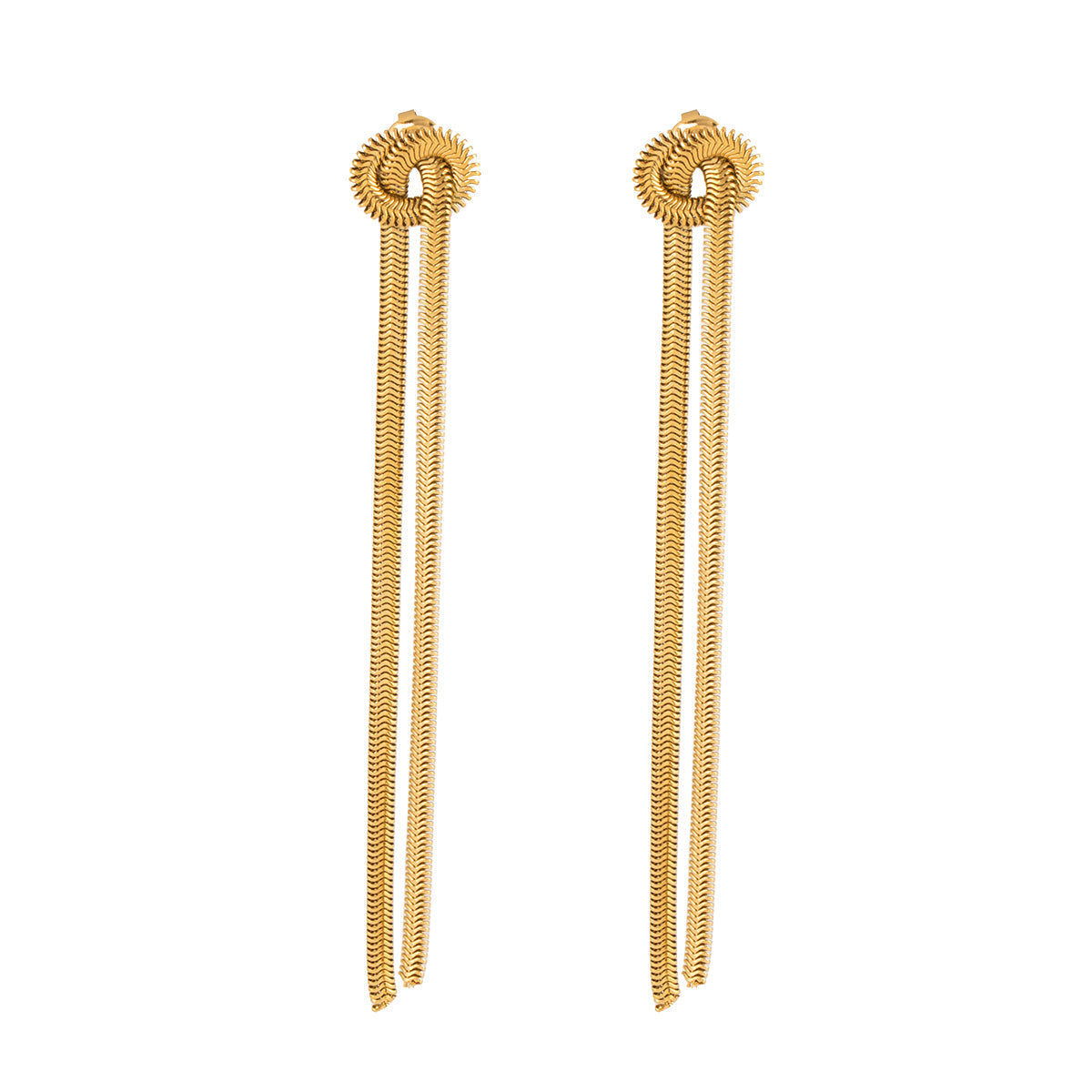 Lyra Tropfenohrringe - Gold