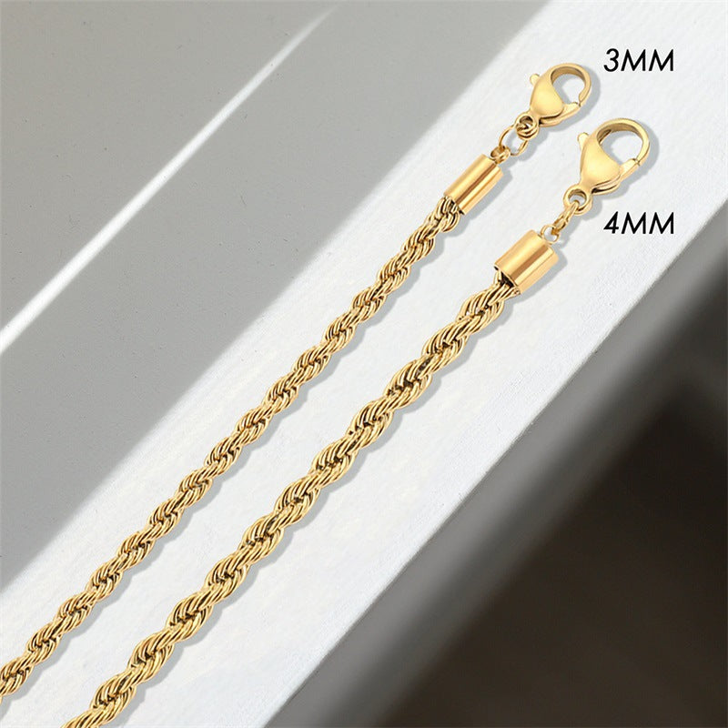 Olivia Gedrehtes Kettenarmband