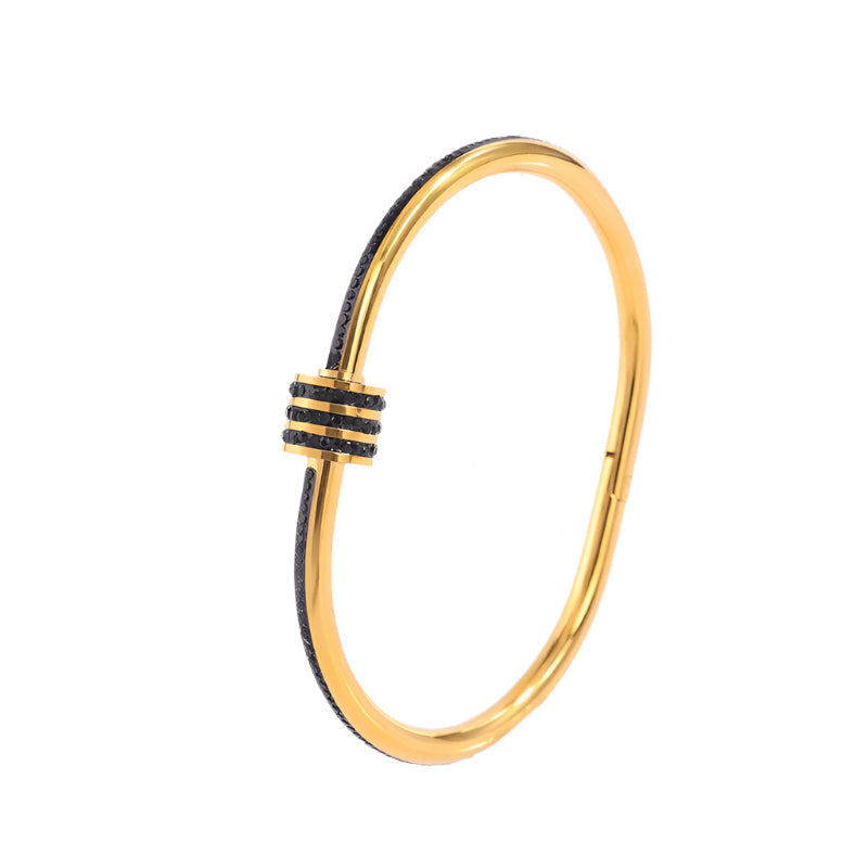 Tessandra Virelli Armband Weiß | Gold