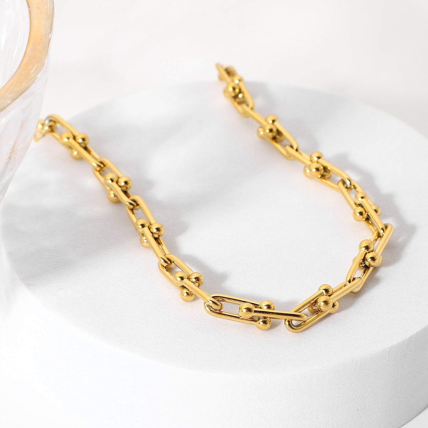 Kaskade Gold Kette Halskette