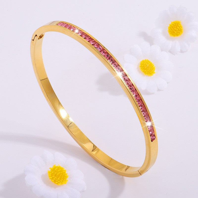Liora Bellanotte Armband Grün | Gold
