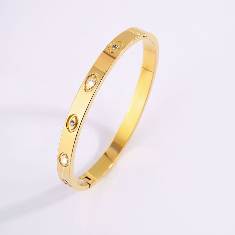 Tiziana Lazzari Armband Weiß | Gold