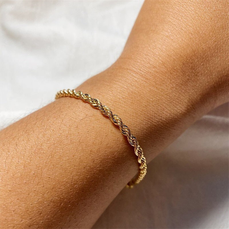 Olivia Gedrehtes Kettenarmband