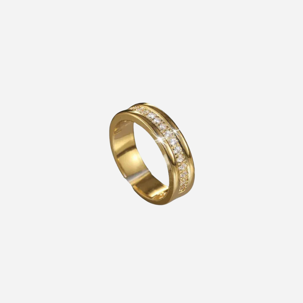 Sarah | Vintage Zirkonium verkrustete Ring