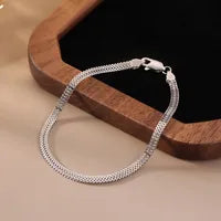 Silvia Tennisarmband - Silber