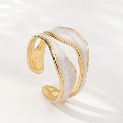 Dream – Vintage-Ring aus Weißgold