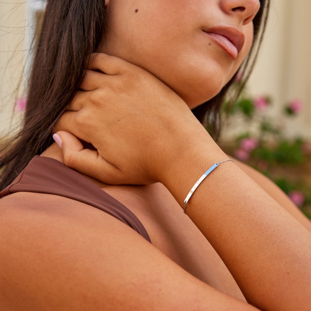 Cara – Silbernes Armband