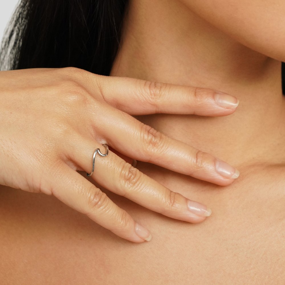 Imari – Silberner Wellenring