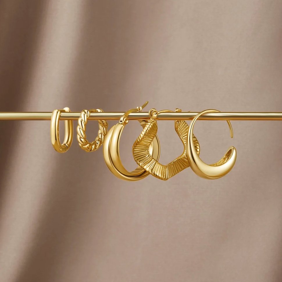 Luna – Gedrehte Ohrringe