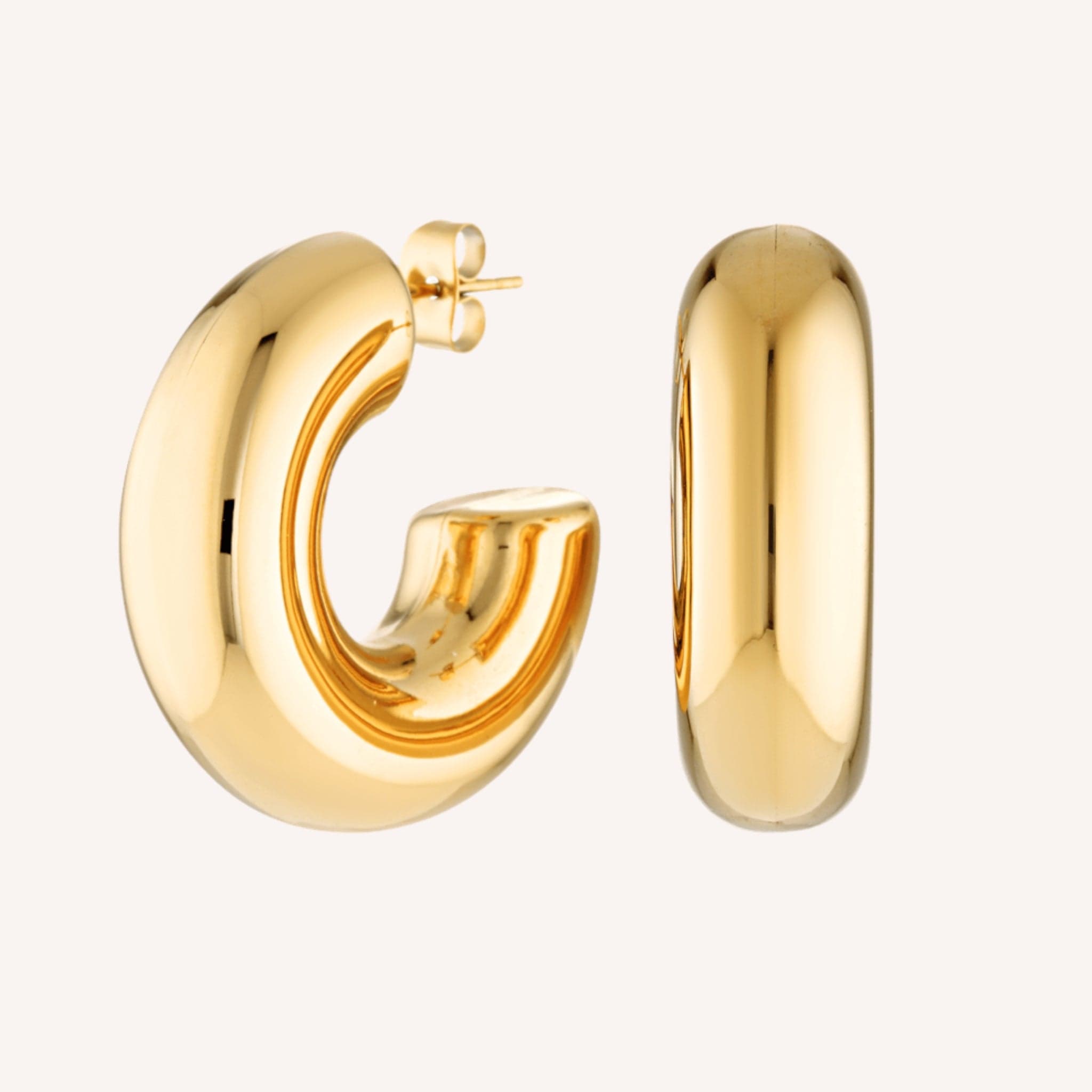 Gänseblümchen-Ohrringe | Vergoldet