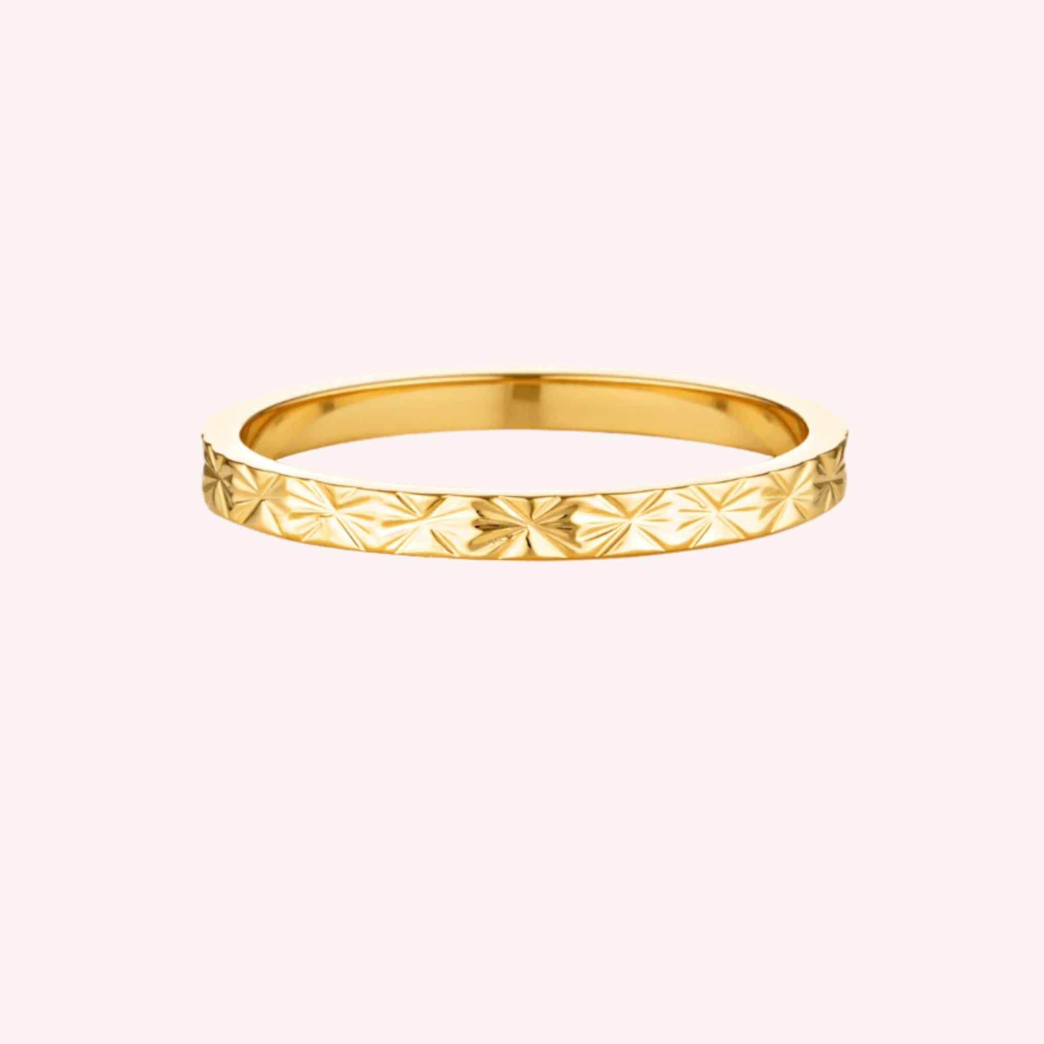 Mellie Ring | Vergoldet