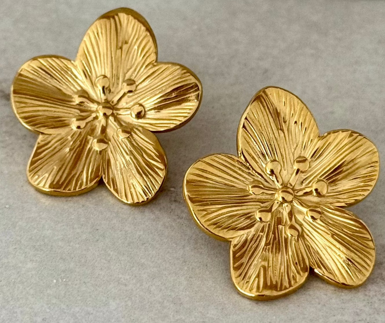 Oriana Ohrringe | Vergoldet