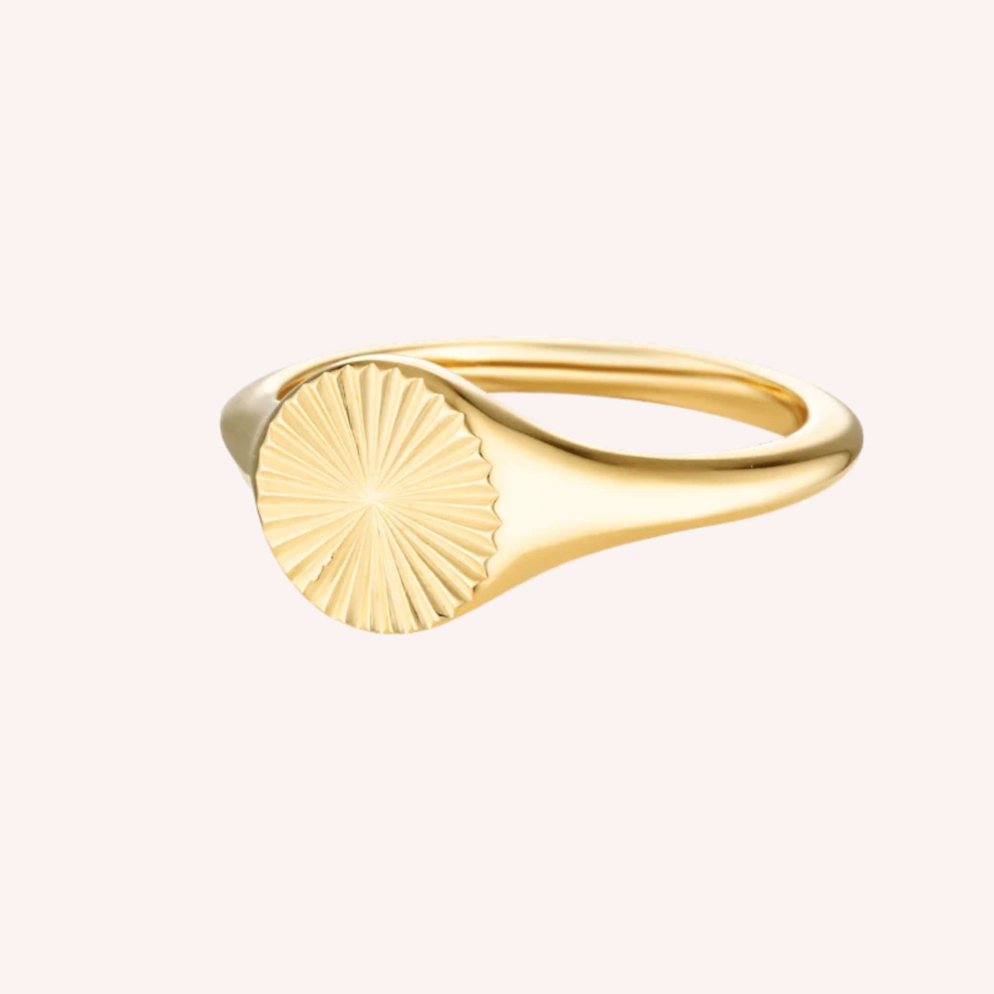 Tory Ring | Vergoldet
