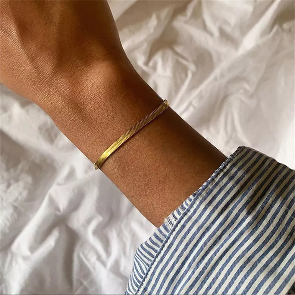Mila-Armband | Vergoldet