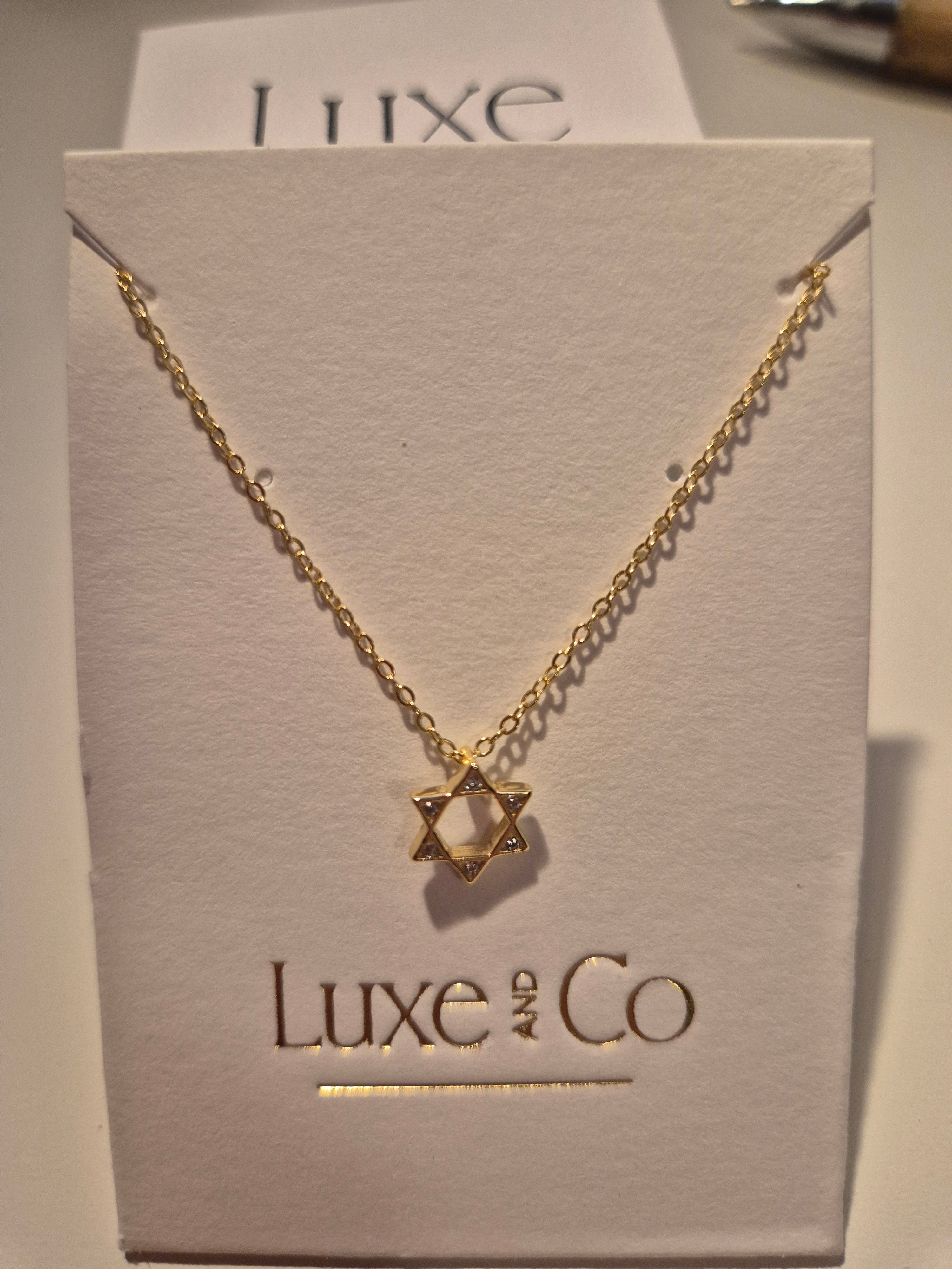 Lilly Sechseckiger Davidstern - Platin
