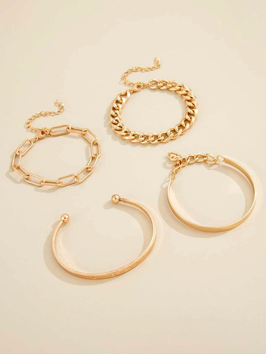 4-teiliges Deja-Armband-Set