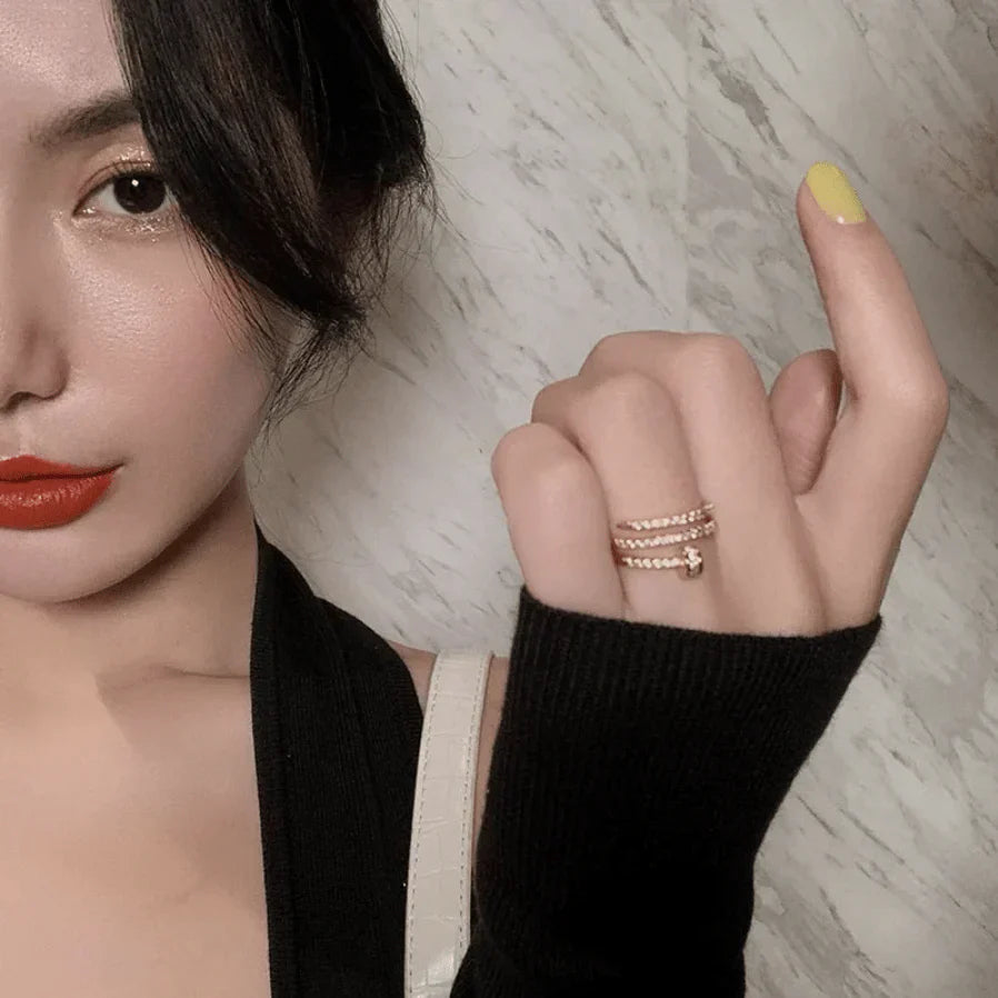 Athena's Pin Verstellbarer Ring