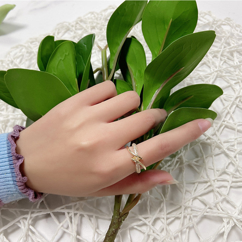 Personalisierter geometrischer verstellbarer Ring