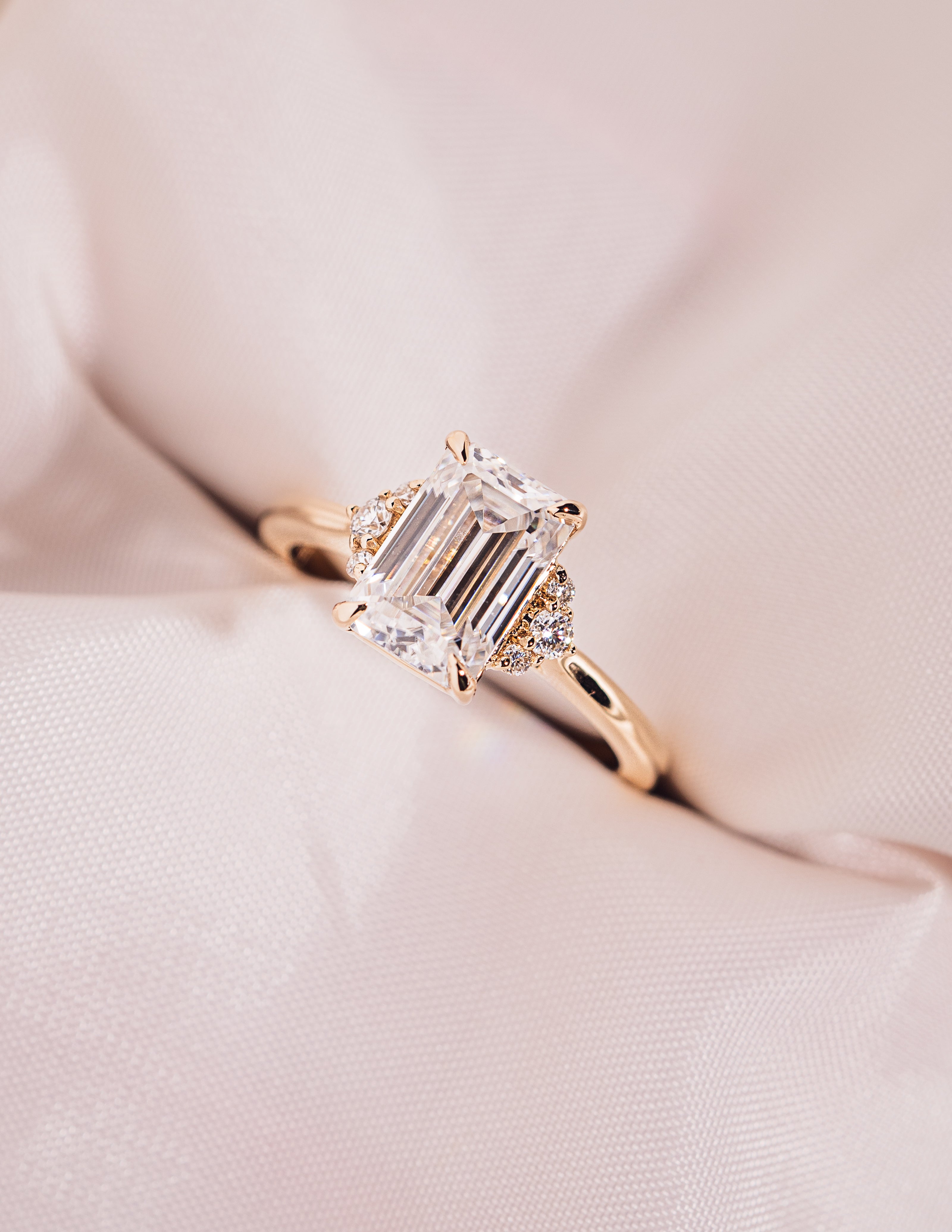 Cecilia - Smaragd | Gold