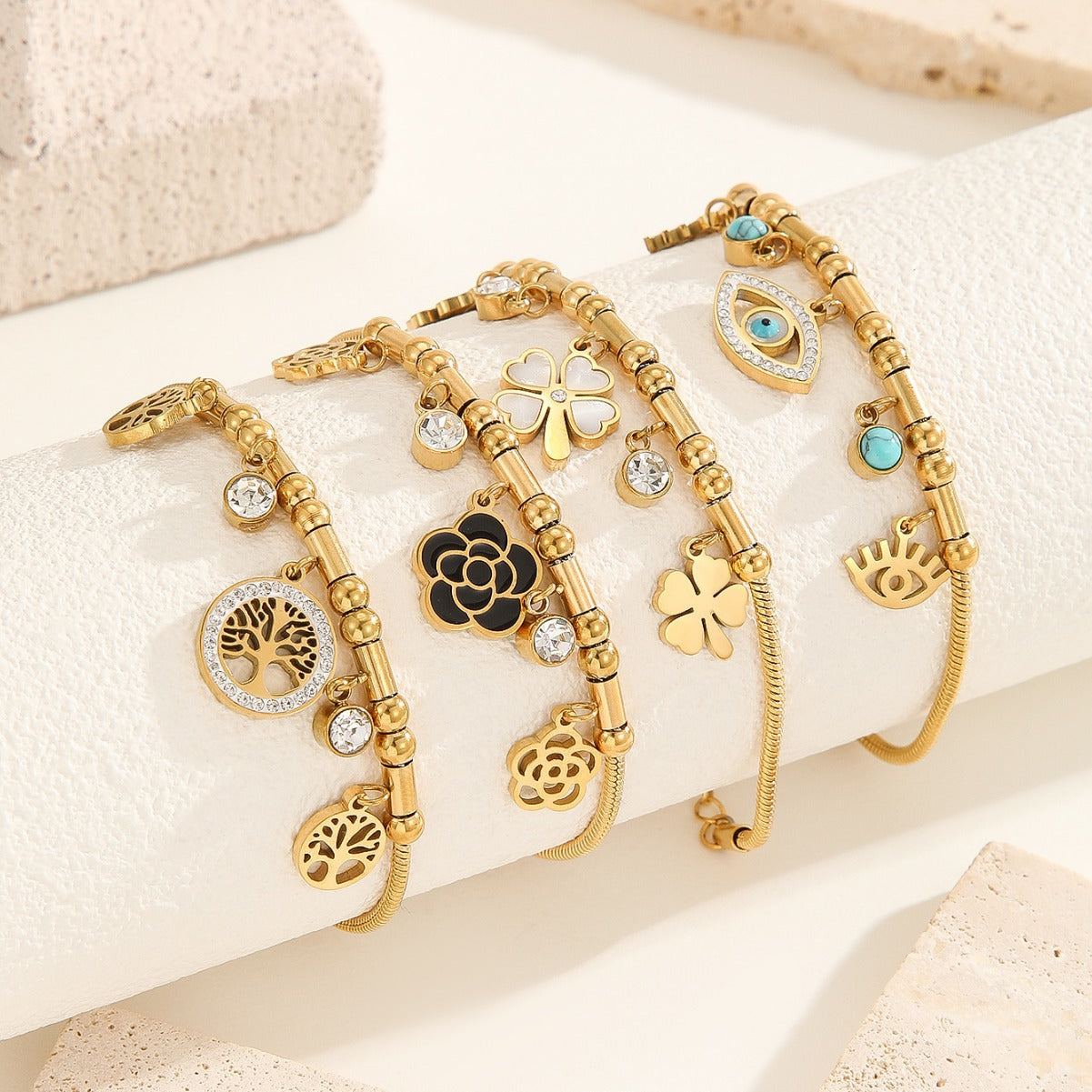 Das Celeste Evil Eye-Armband - Schutz mit Stil