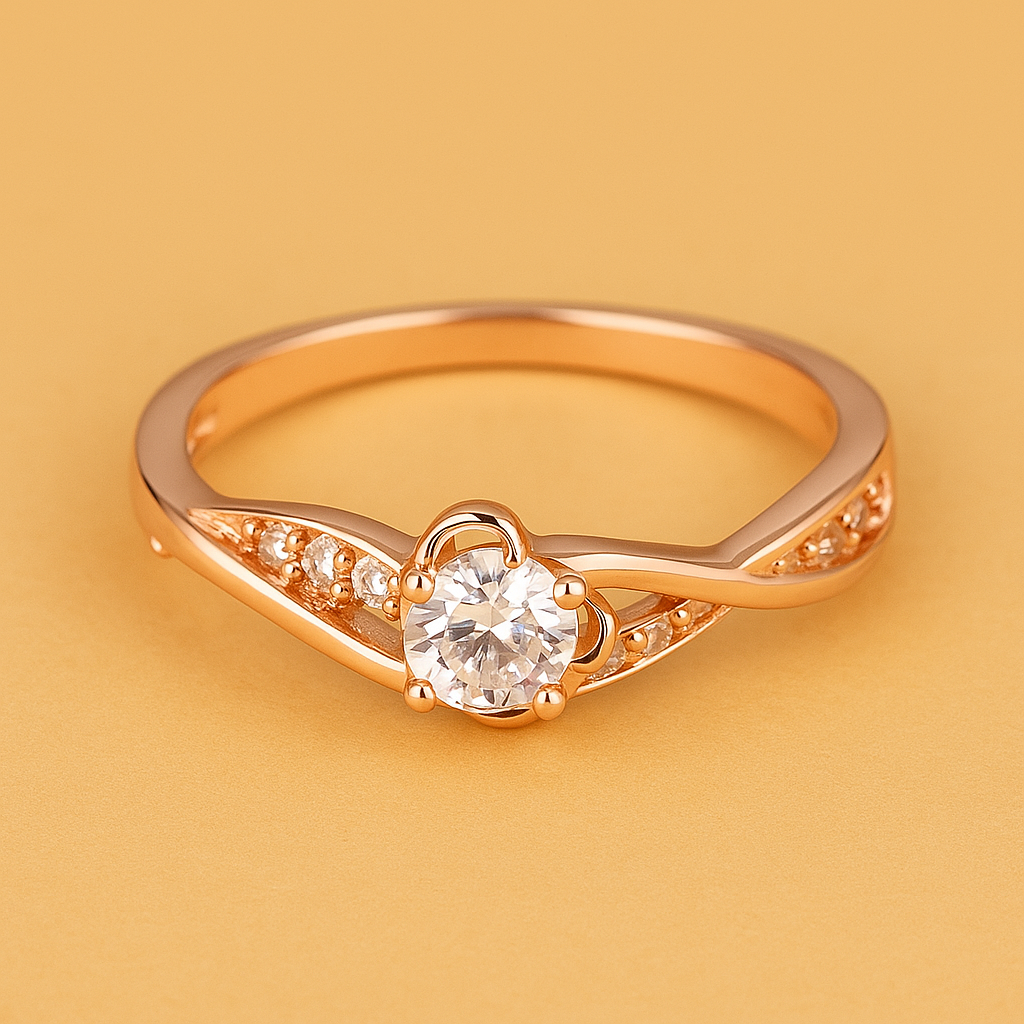 Koreanischer Nischenring für Frauen