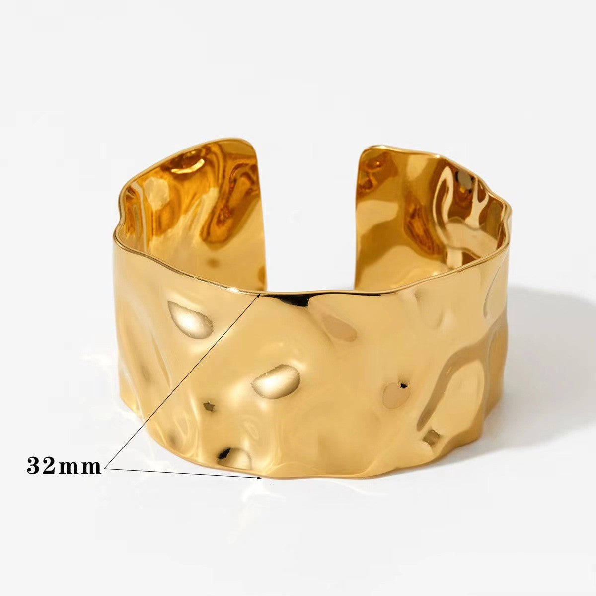 Diana Manschetten - vergoldet