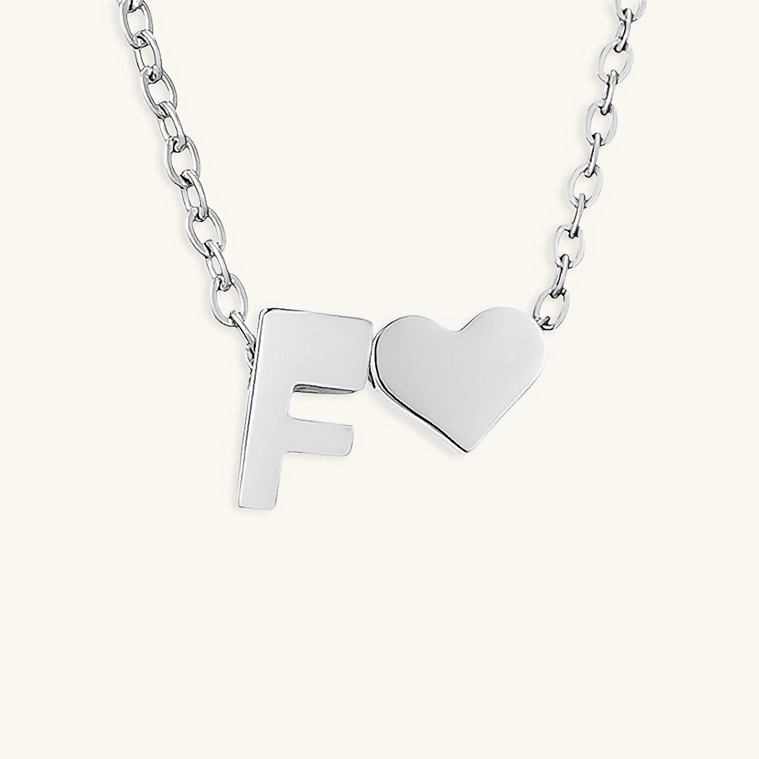 Ria Initial Letter Gold Halskette