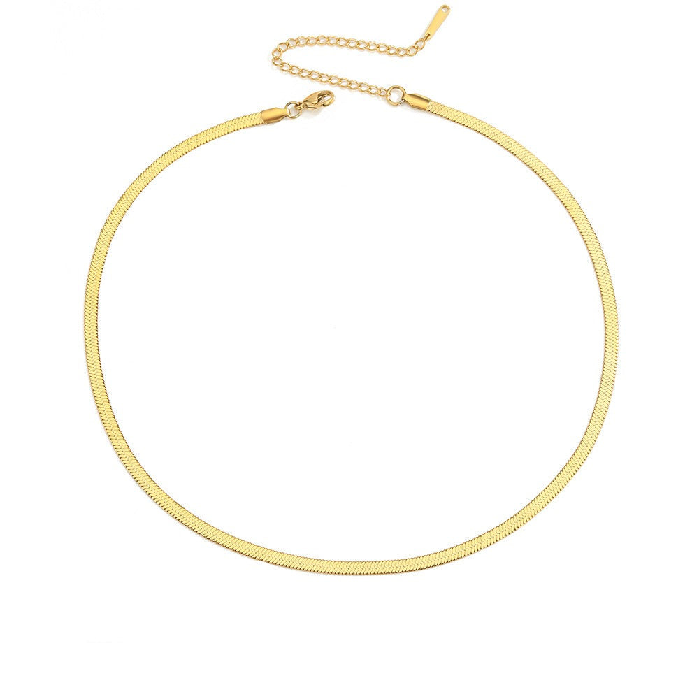 Stella Fischgräten-Halskette